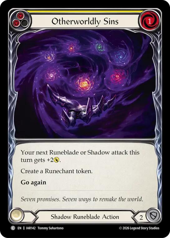 Otherworldly Sins (Yellow) card image