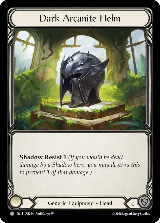 Dark Arcanite Helm card image