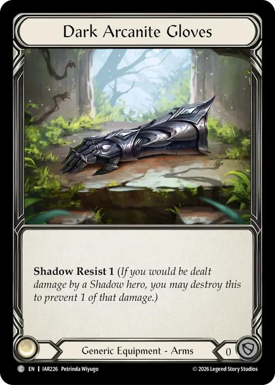 Dark Arcanite Gloves card image