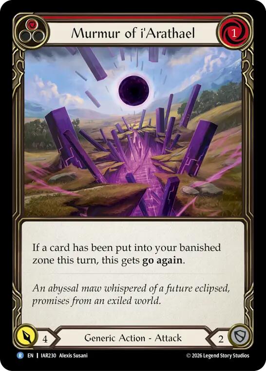 Murmur of i'Arathael card image
