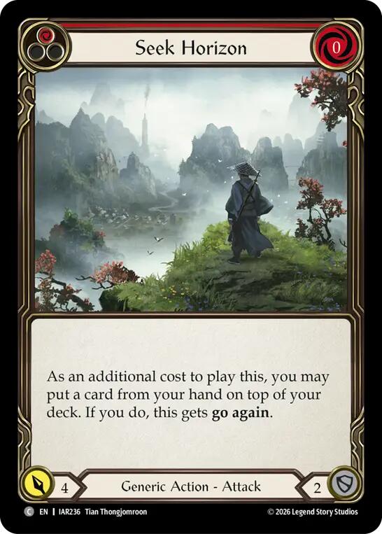 Seek Horizon (Red) card image