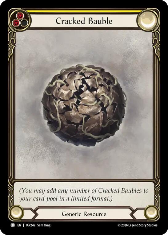 Cracked Bauble card image