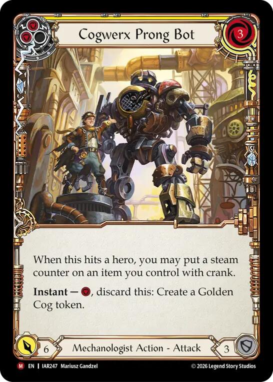 Cogwerx Prong Bot card image