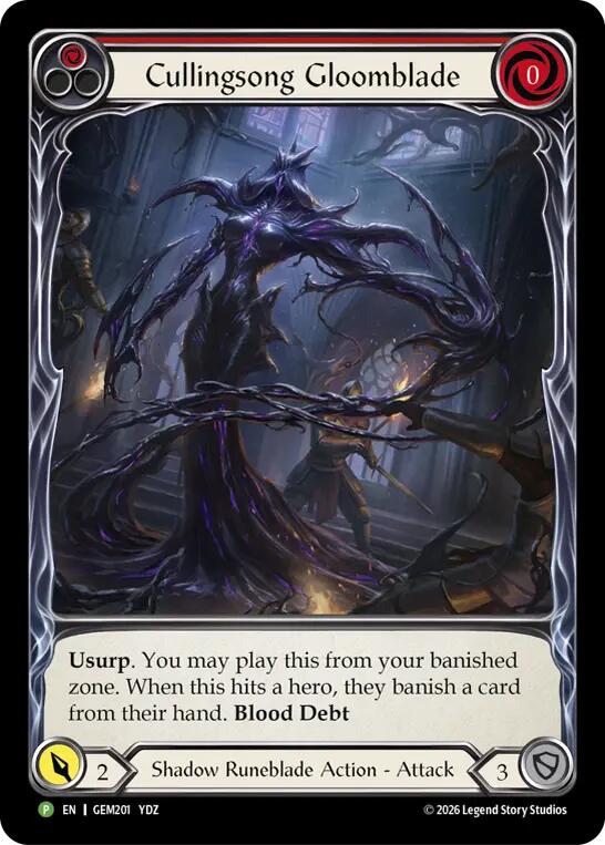 Cullingsong Gloomblade card image