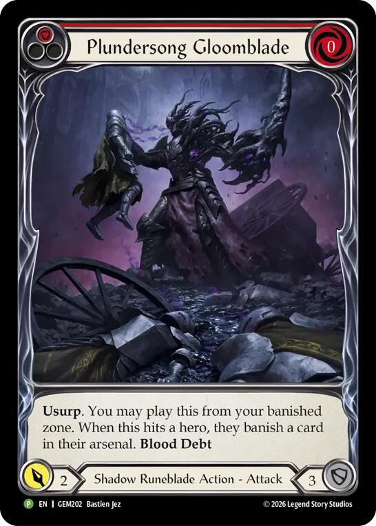 Plundersong Gloomblade card image