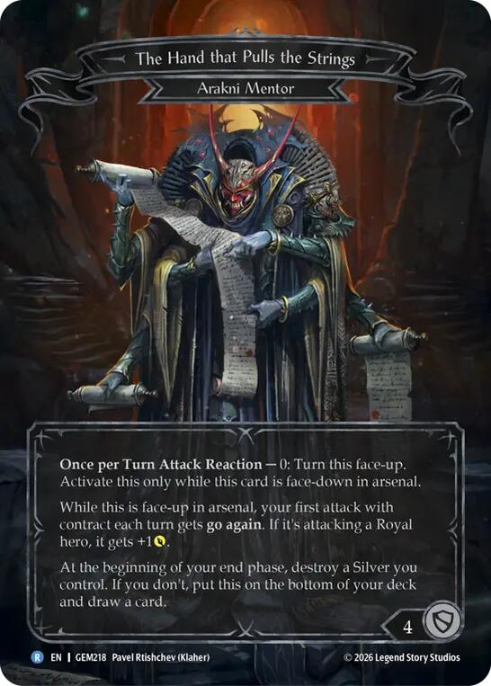 The Hand that Pulls the Strings card image