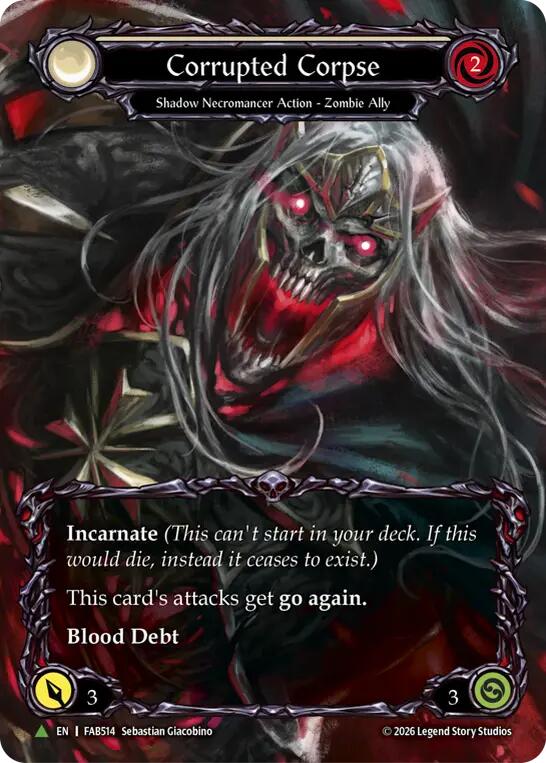 Corrupted Corpse (Marvel) (FAB514) (J) card image