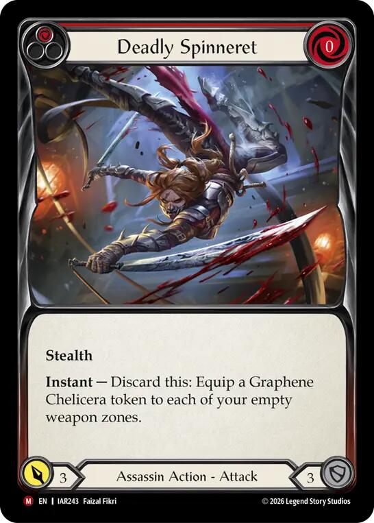 Deadly Spinneret card image