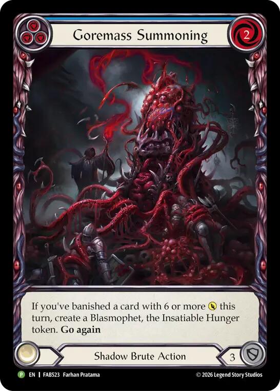 Goremass Summoning - FAB523 card image
