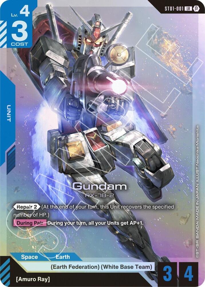 Gundam card image