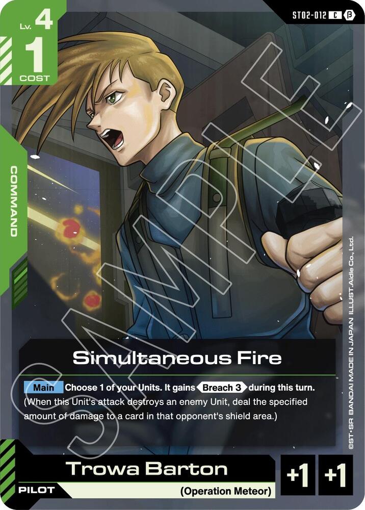 Simultaneous Fire card image