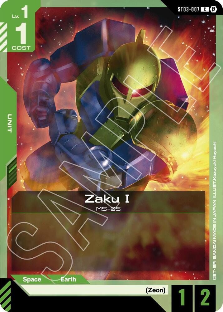 Zaku I card image