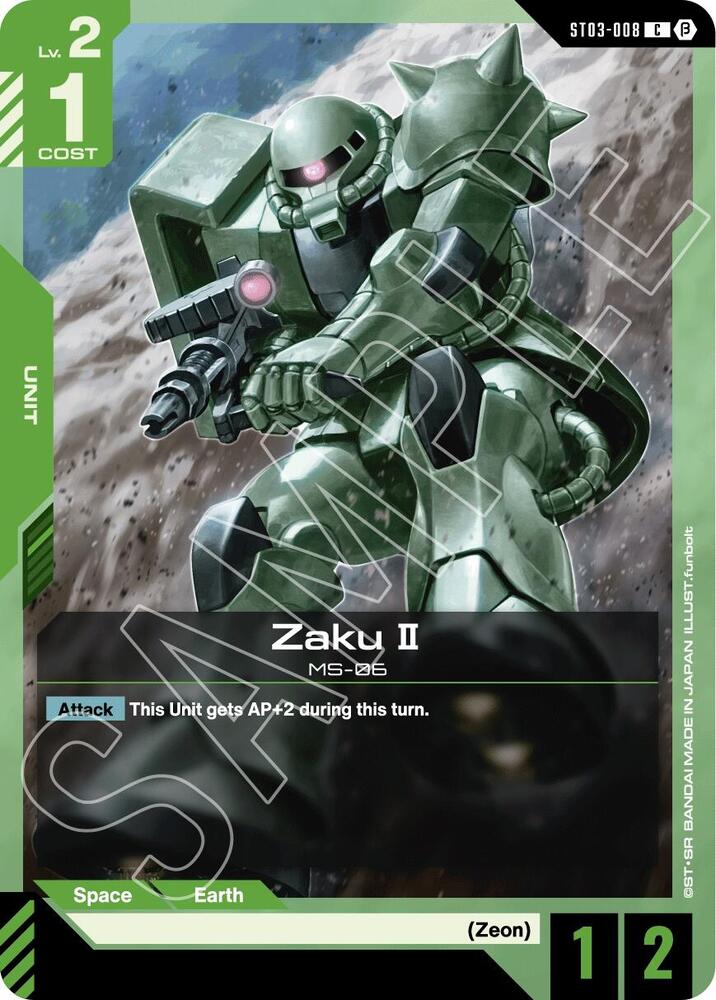 Zaku II card image