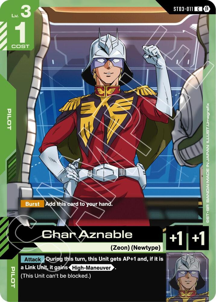 Char Aznable card image