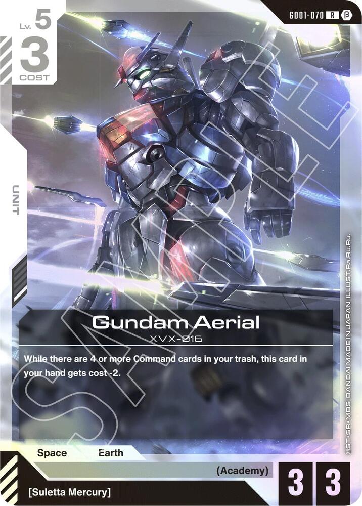 Gundam Aerial card image