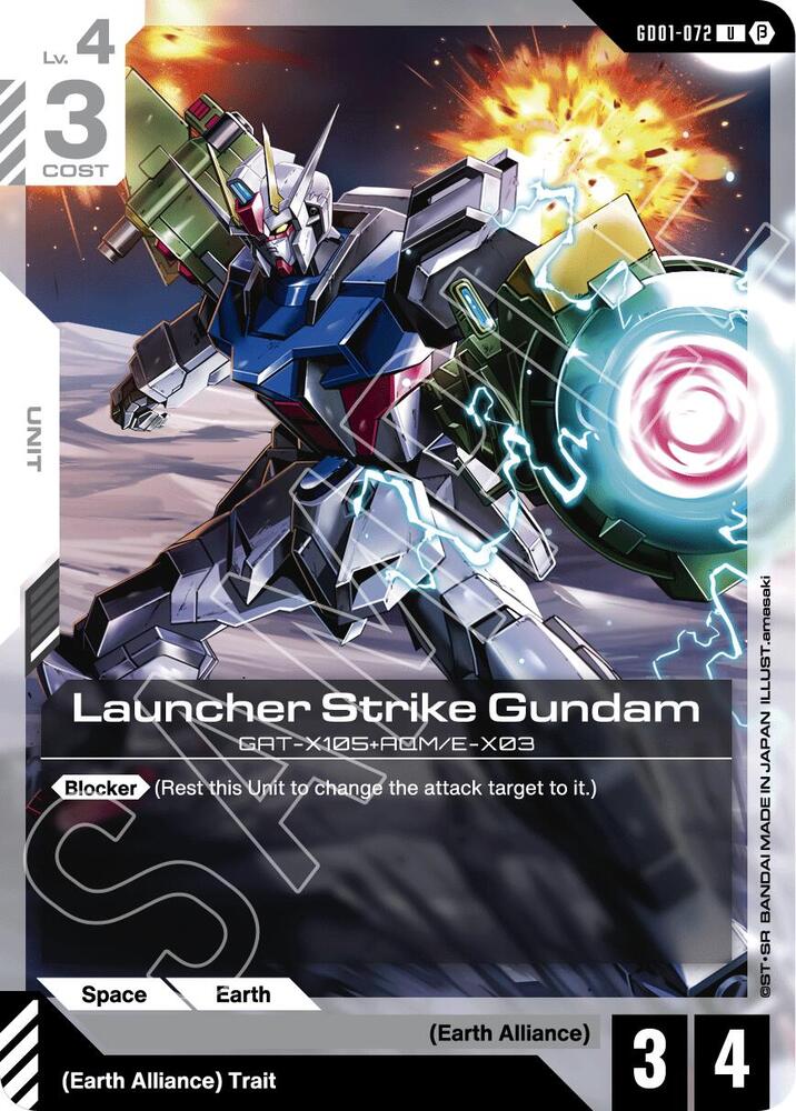 Launcher Strike Gundam card image