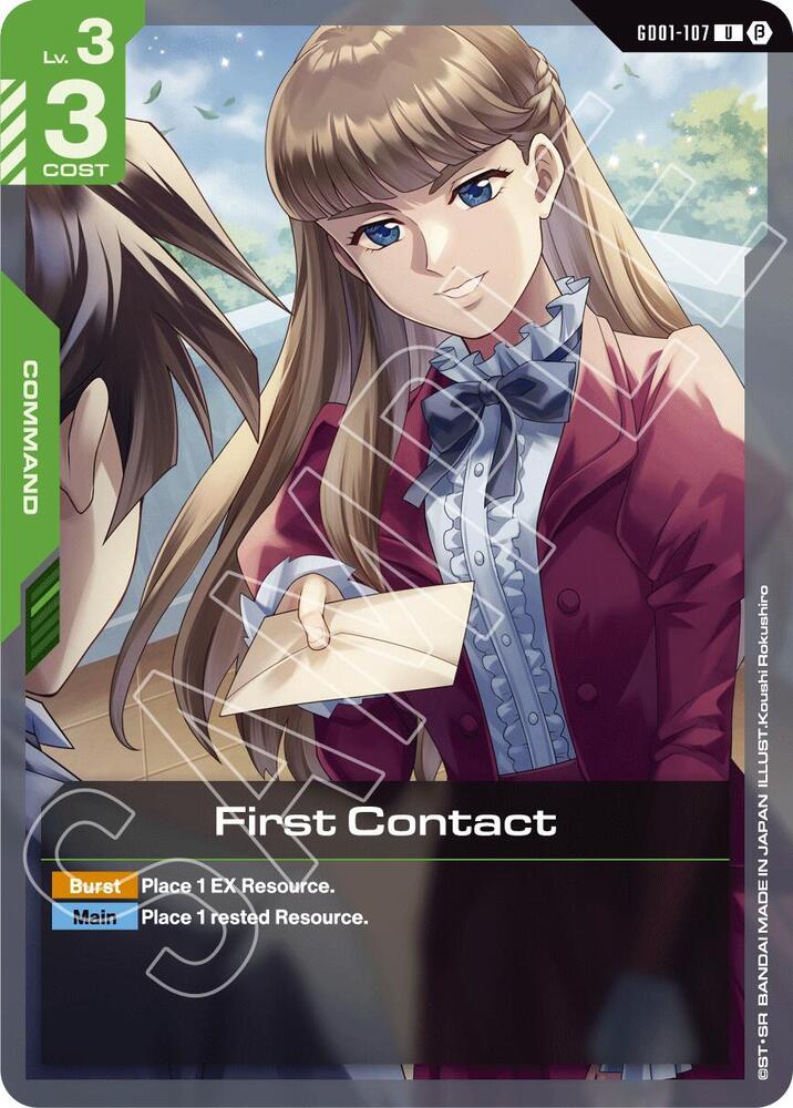 First Contact card image