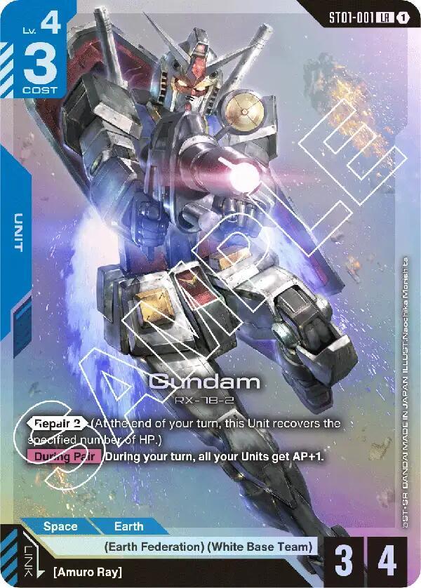 Gundam card image