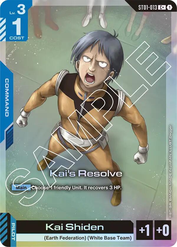 Kai's Resolve (C+) card image
