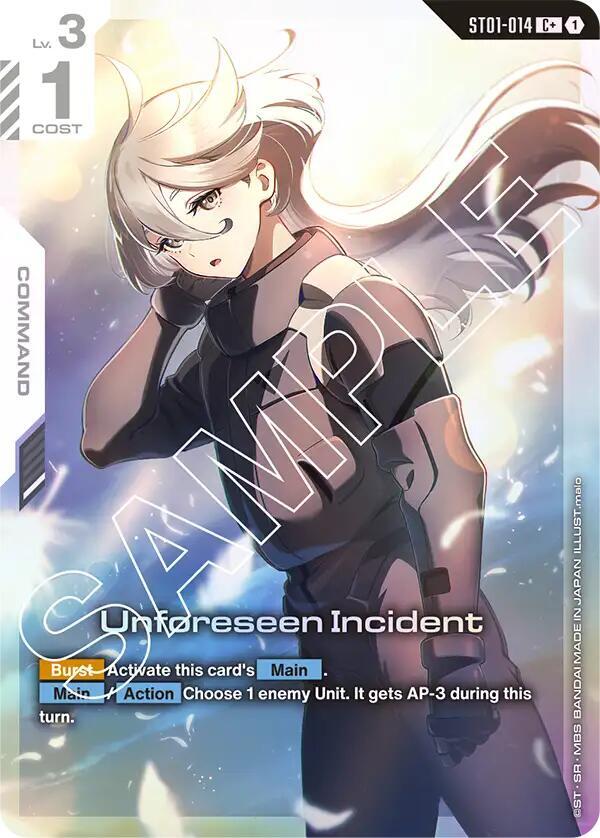 Unforeseen Incident (C+) card image