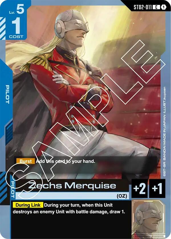 Zechs Merquise card image