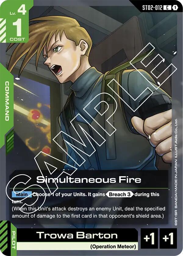 Simultaneous Fire card image