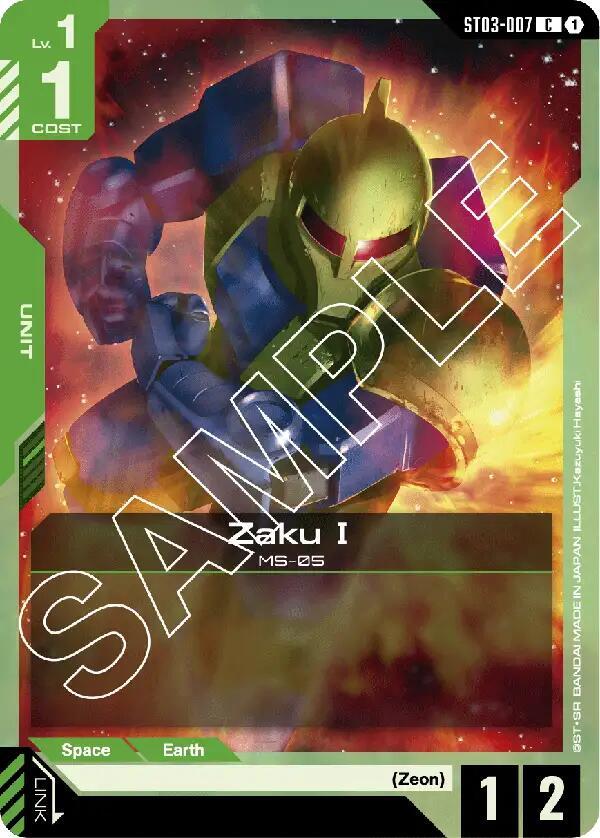 Zaku I card image