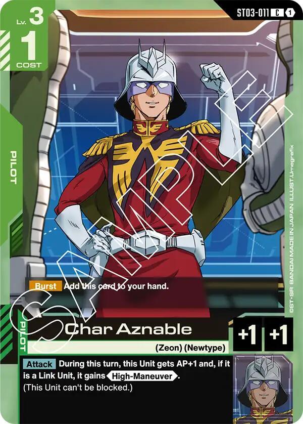 Char Aznable card image