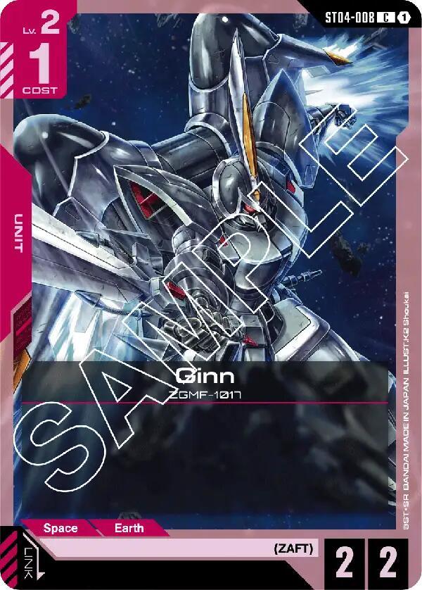Ginn card image