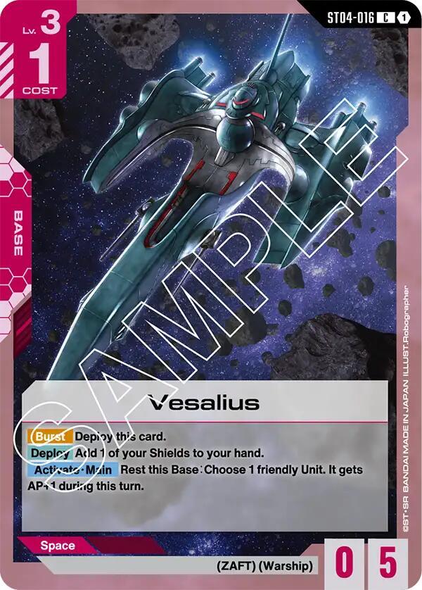 Vesalius card image