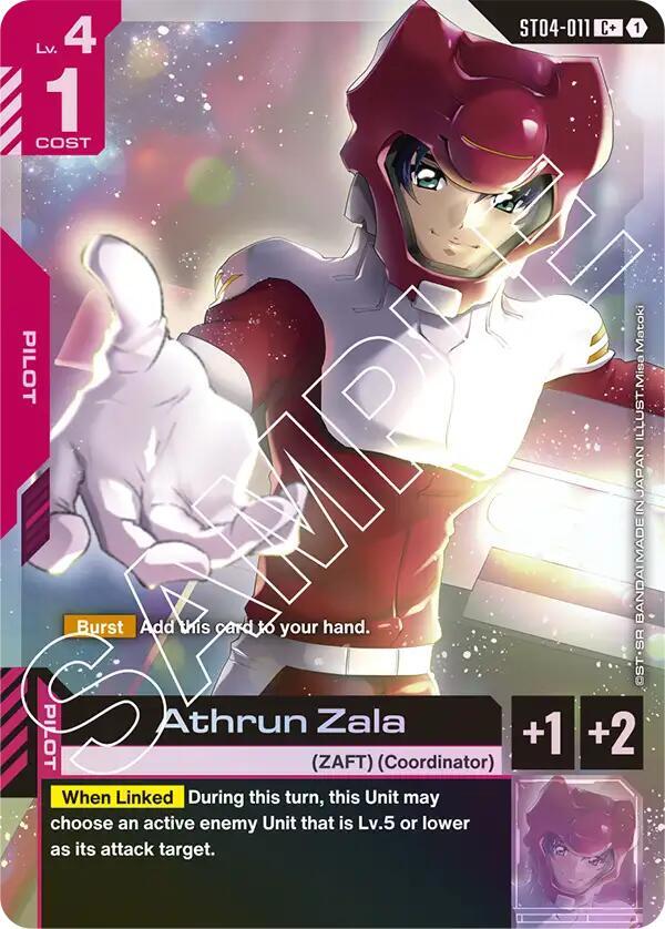 Athrun Zala (C+) card image