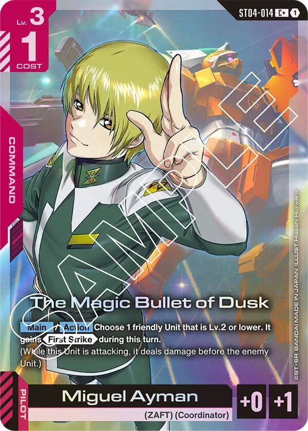 The Magic Bullet of Dusk (C+) card image