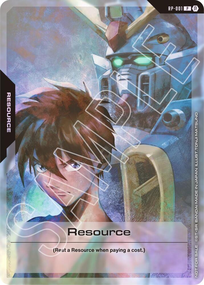 Resource (RP-001) (Edition Beta BANDAI TCG+ Store Trial Event) card image