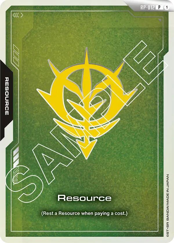Resource (RP-012) (Zeon Force) card image
