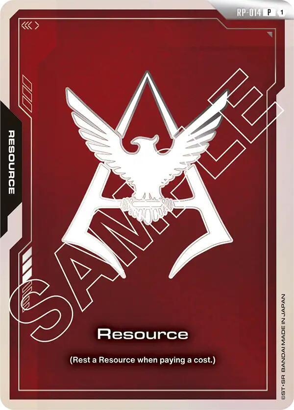 Resource (RP-014) (Char Aznable Emblem) card image