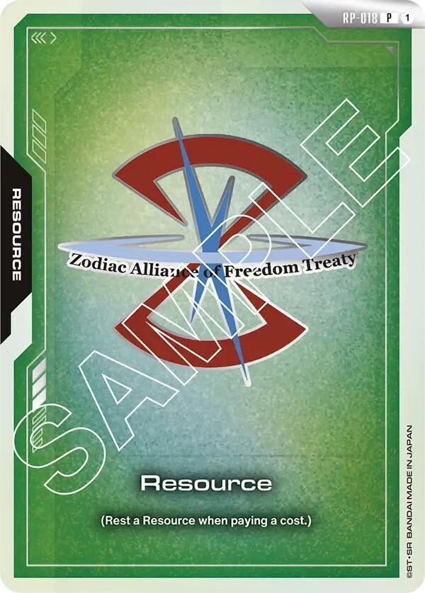 Resource (RP-018) (ZAFT) card image