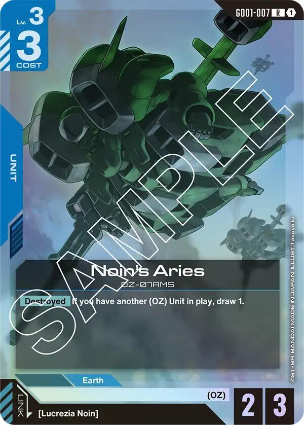 Noin's Aries card image