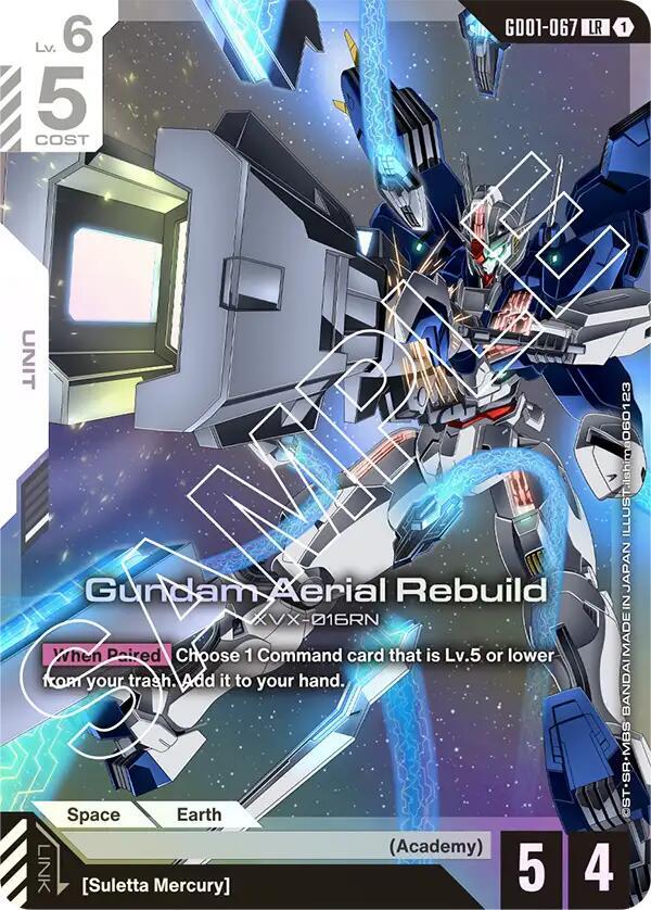 Gundam Aerial Rebuild card image