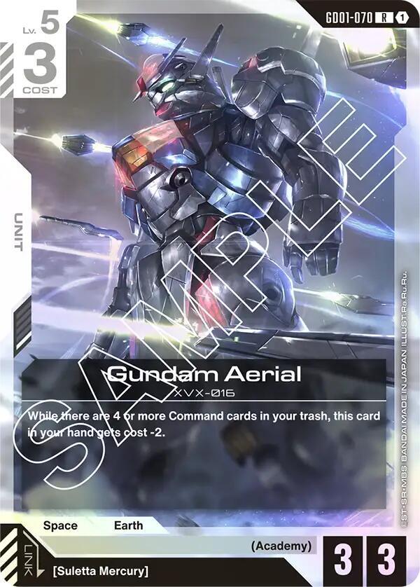 Gundam Aerial card image