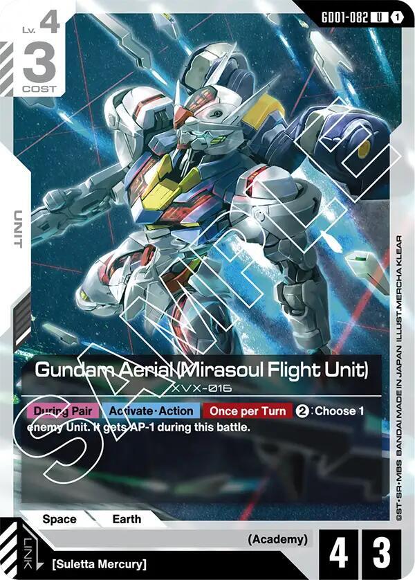 Gundam Aerial (Mirasoul Flight Unit) card image