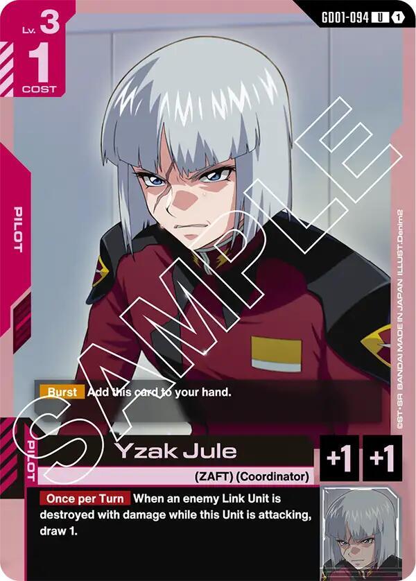 Yzak Jule card image