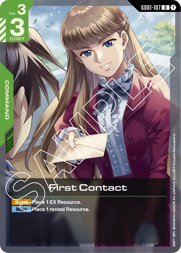 First Contact card image
