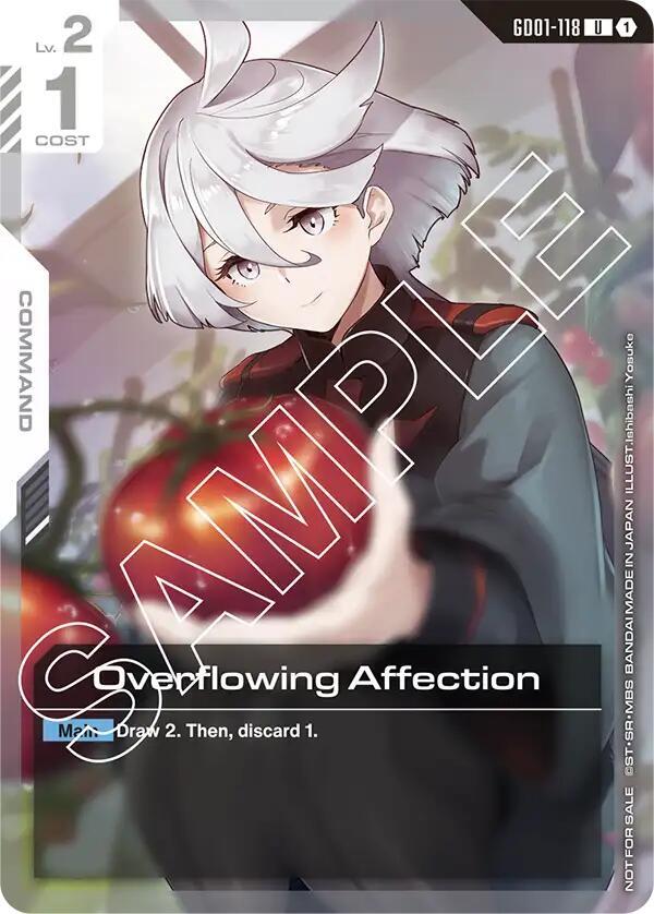 Overflowing Affection (Newtype Challenge 2025 Mission 1) card image