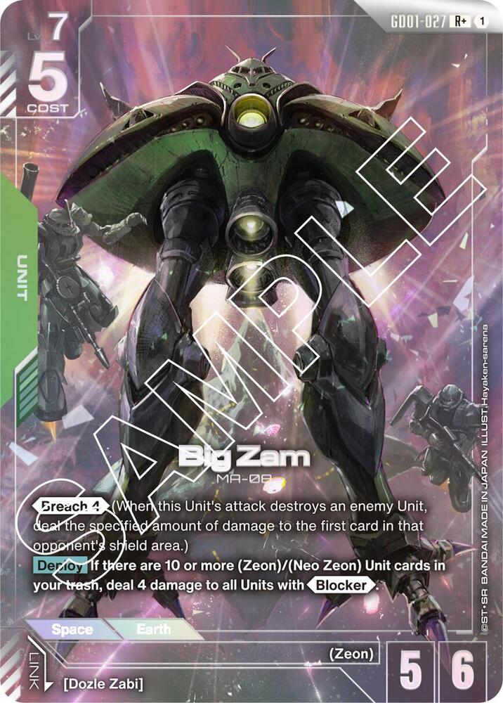 Big Zam (R+) card image