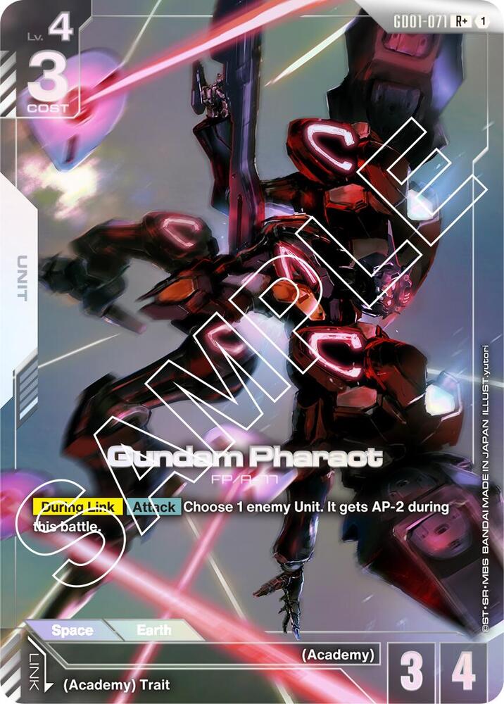 Gundam Pharact (R+) card image
