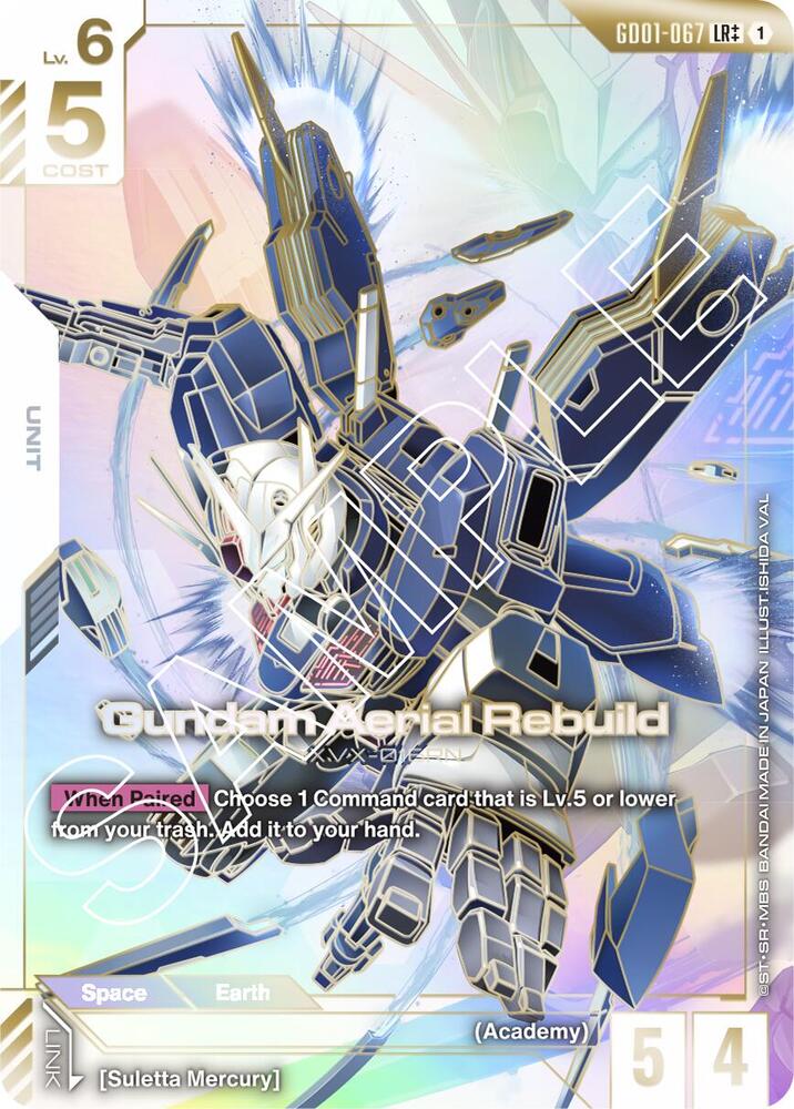 Gundam Aerial Rebuild (LR++) card image