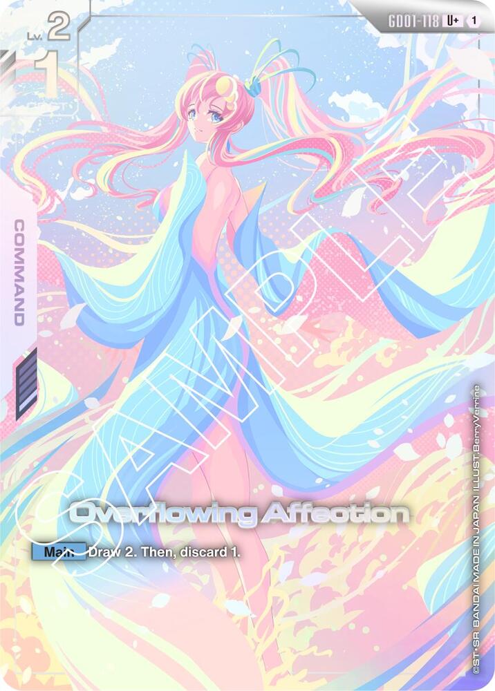 Overflowing Affection (U+) card image