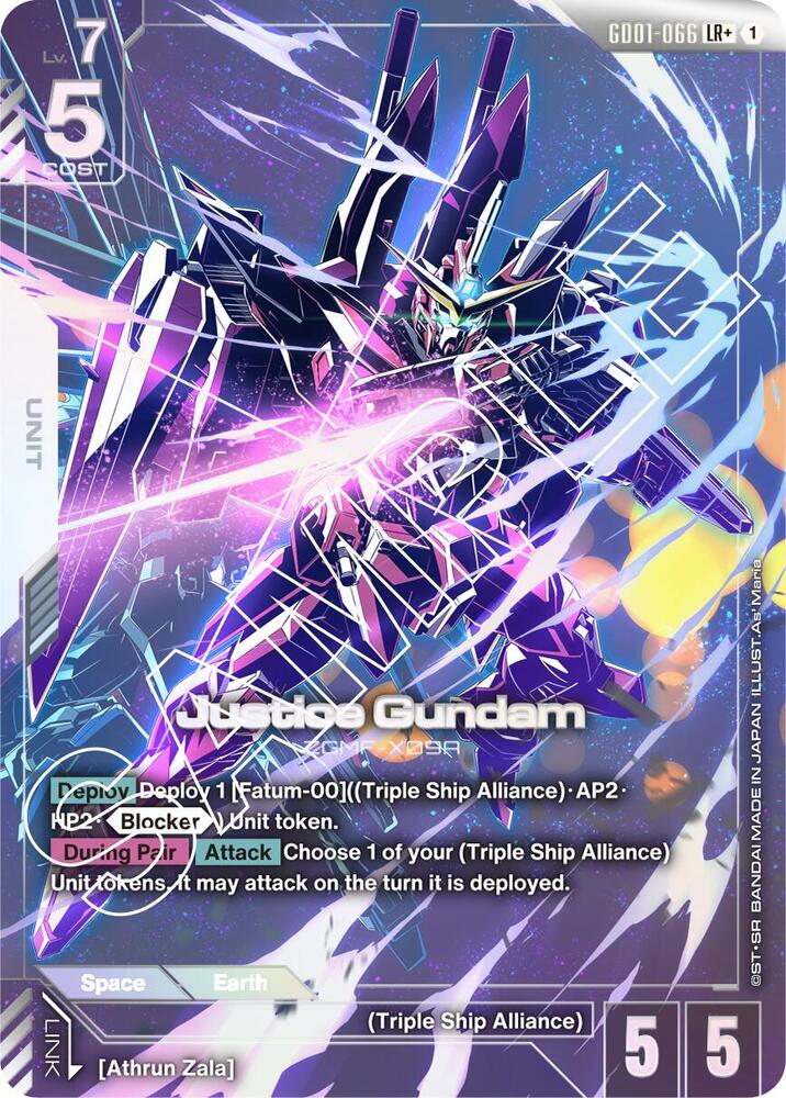 Justice Gundam (LR+) card image