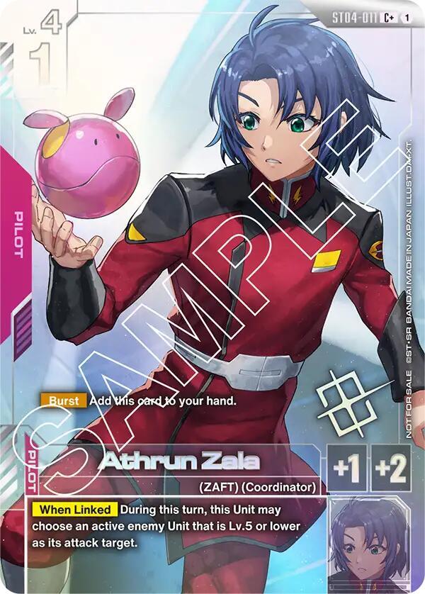 Athrun Zala (Store Tournament Winner Pack 01) card image
