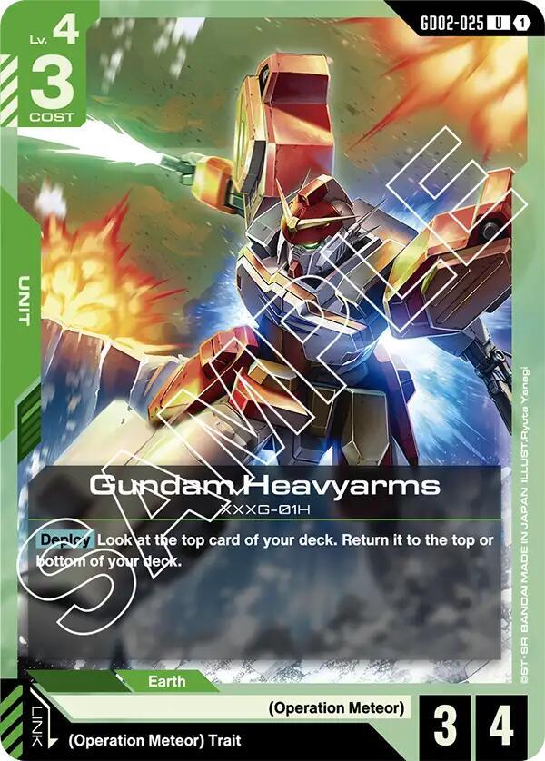 Gundam Heavyarms card image